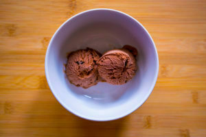 helado chocolate