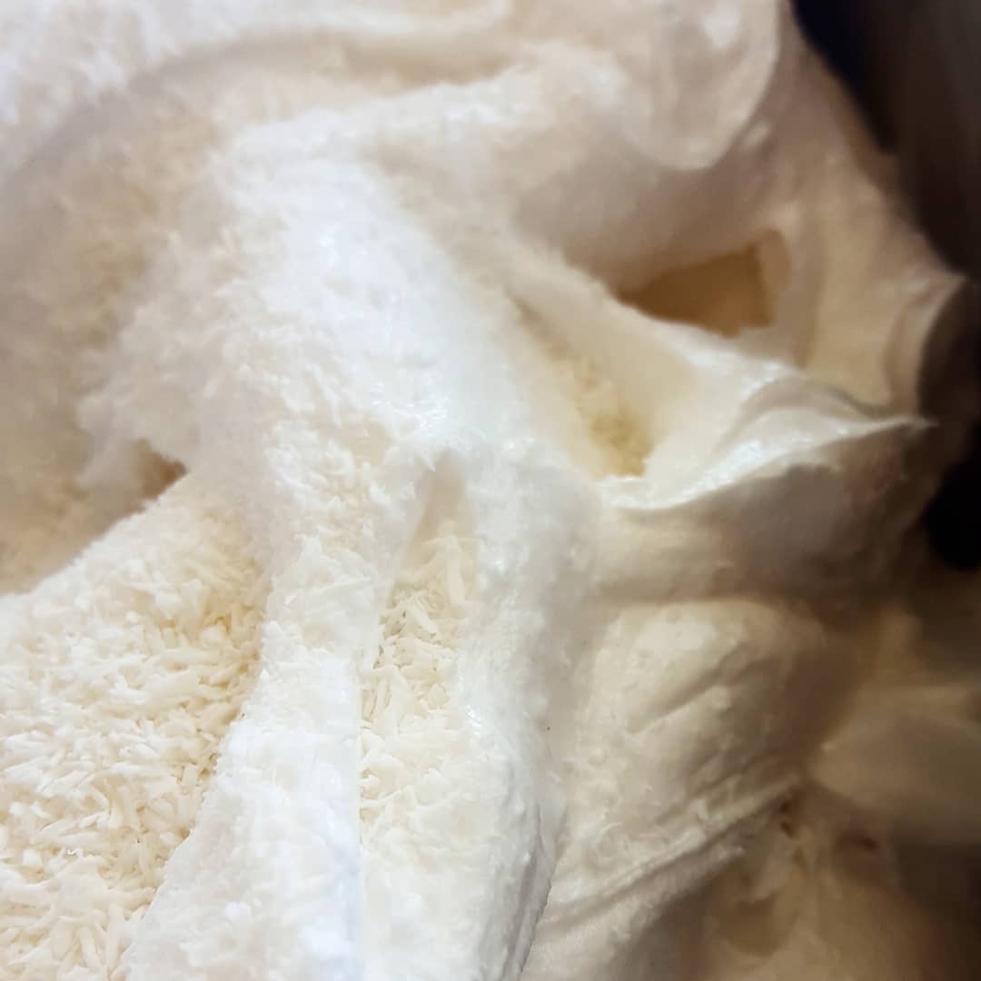 La textura de una crema bien infusionada.