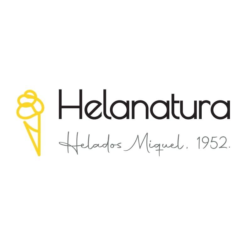 Logotipo de Helanatura Helados Miquel
