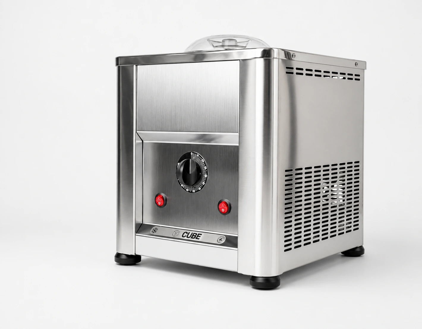 Cube 750, senkrechte Eismaschine für den Direktverkauf