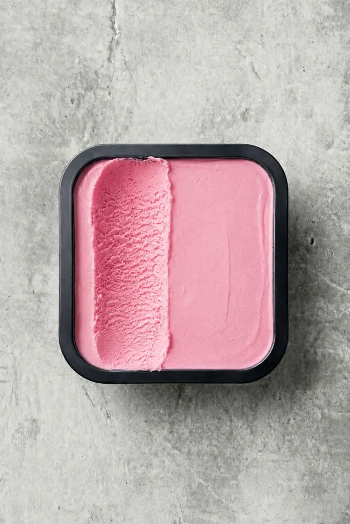 Helado de Petit Suisse