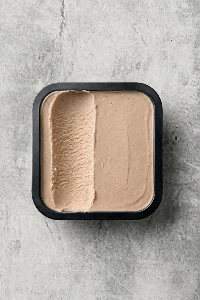 Helado de avellana