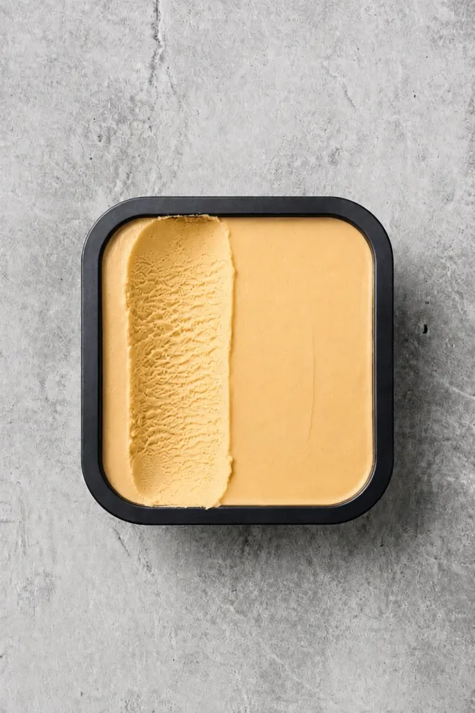 Helado de calabaza y vainilla