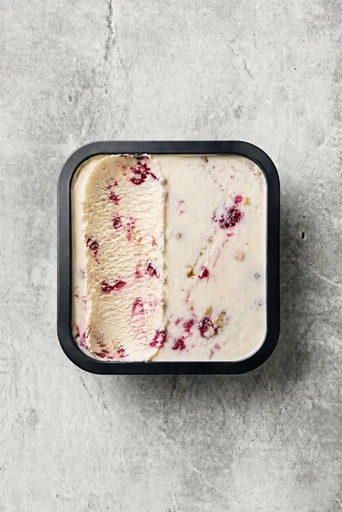 Helado de cheesecake