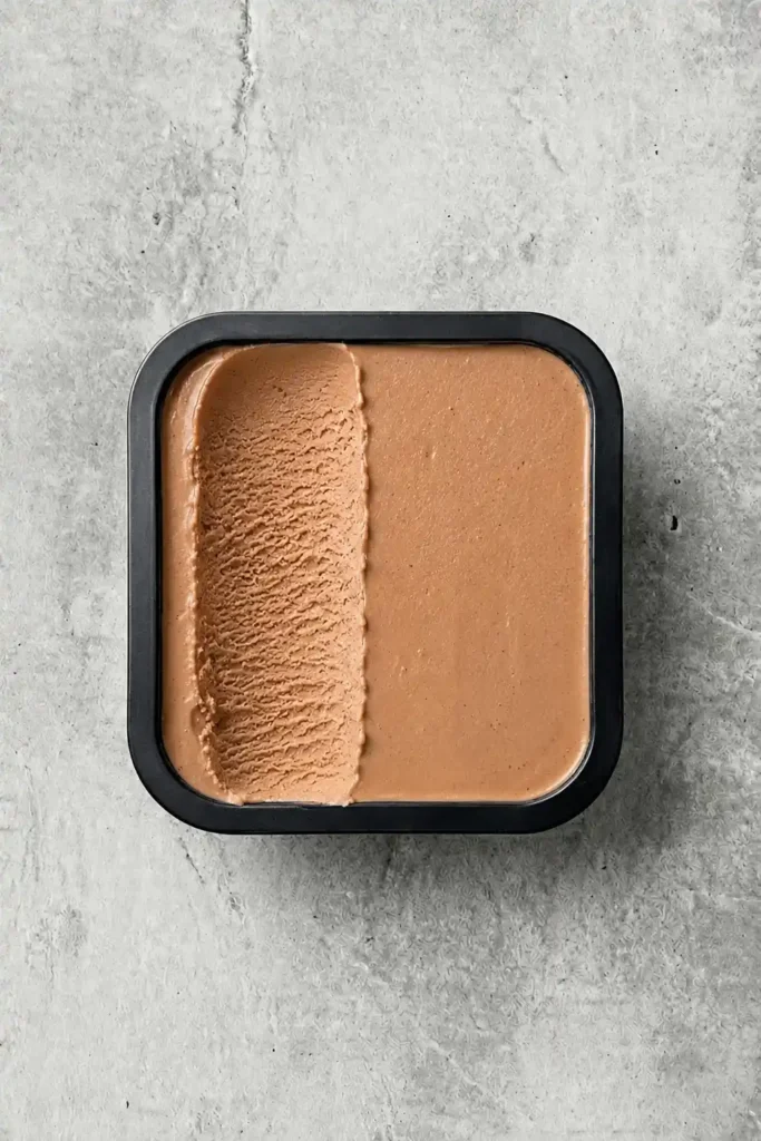 Helado de gianduja