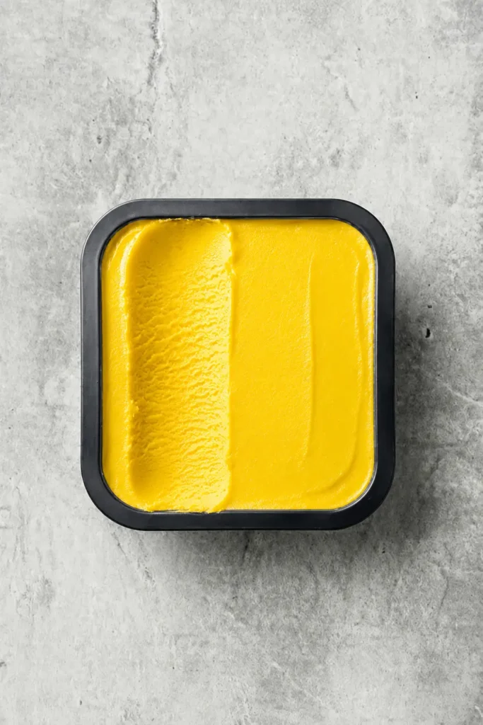 Helado de mango