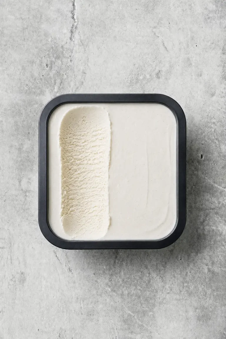 Glace au beurre noisette