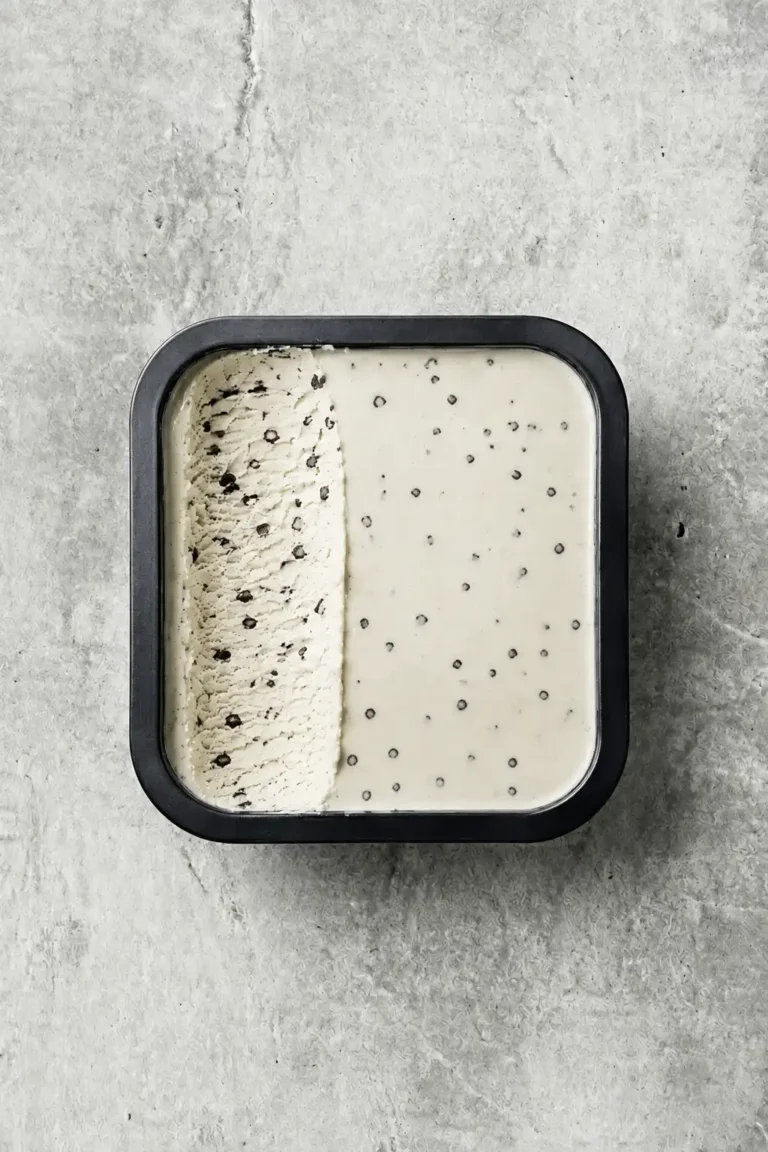 Helado de stracciatella