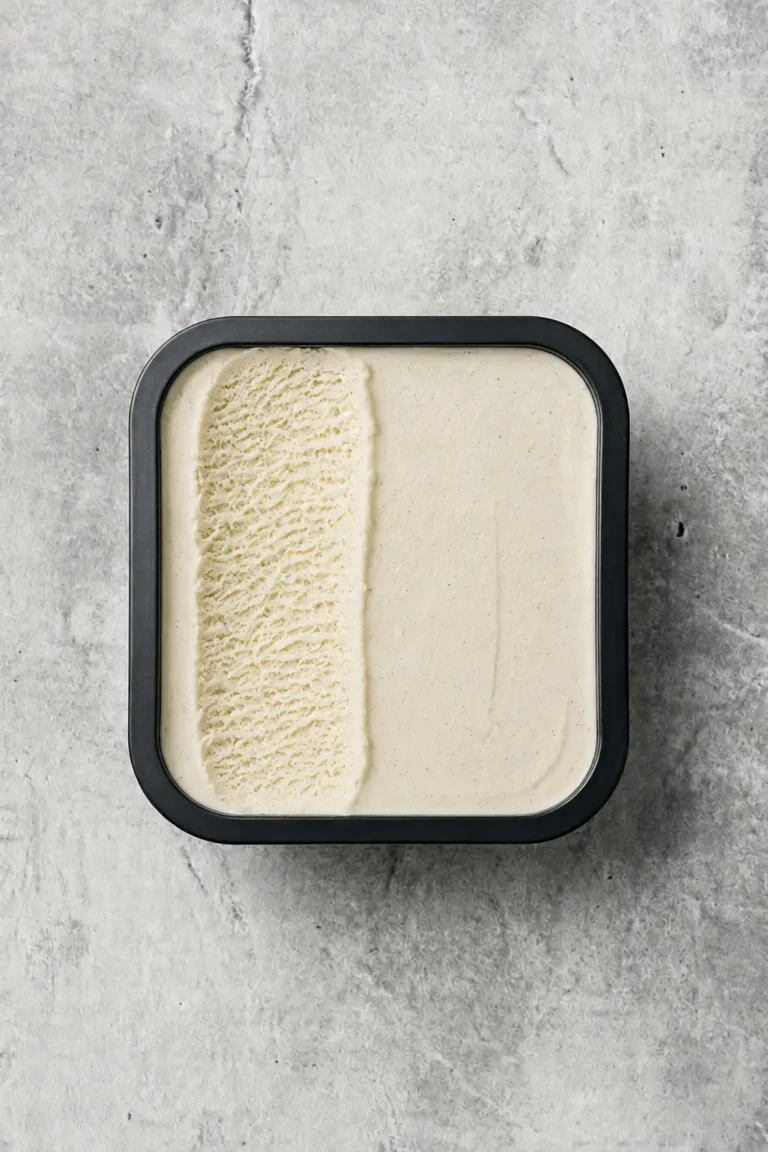 Helado de vainilla