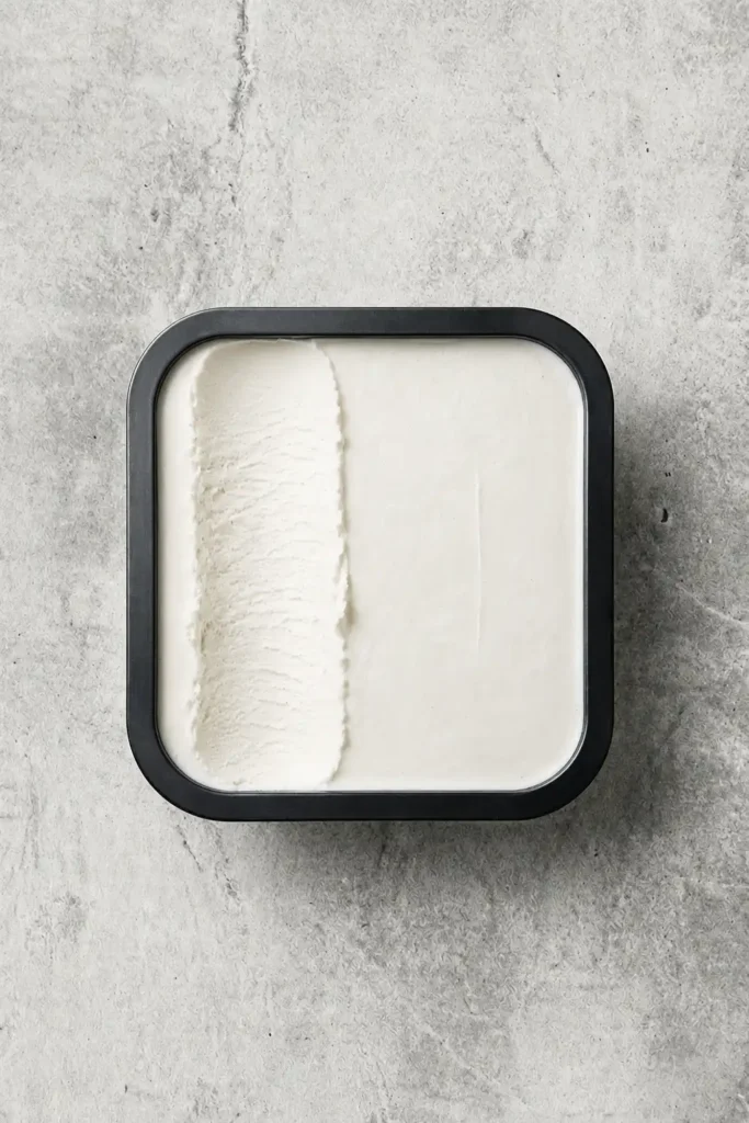 Helado de yogur