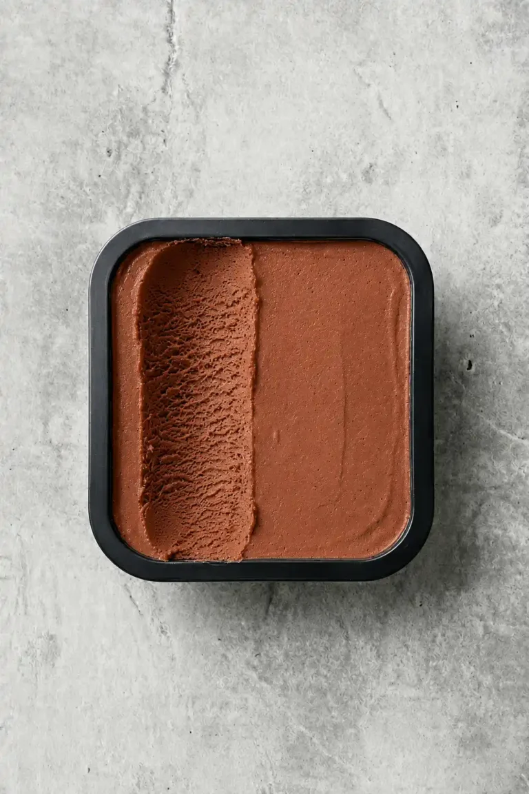 Sorbete de chocolate