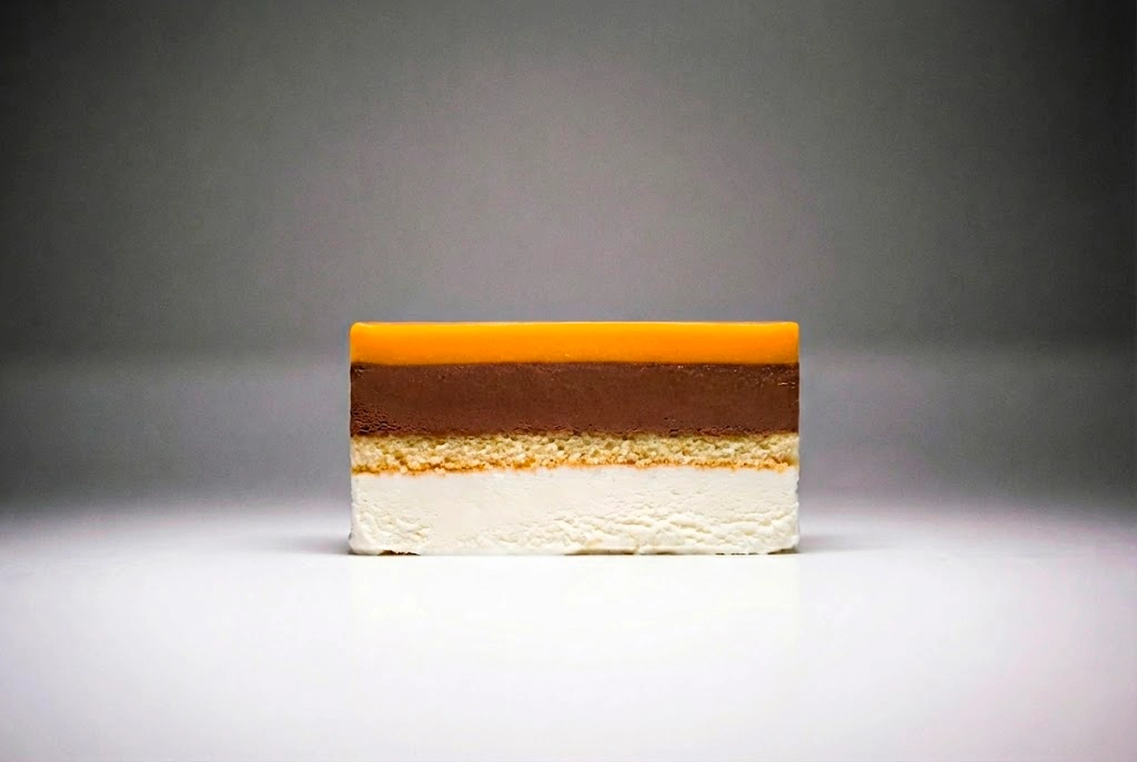 Tarta helada San Marcos en tres capas