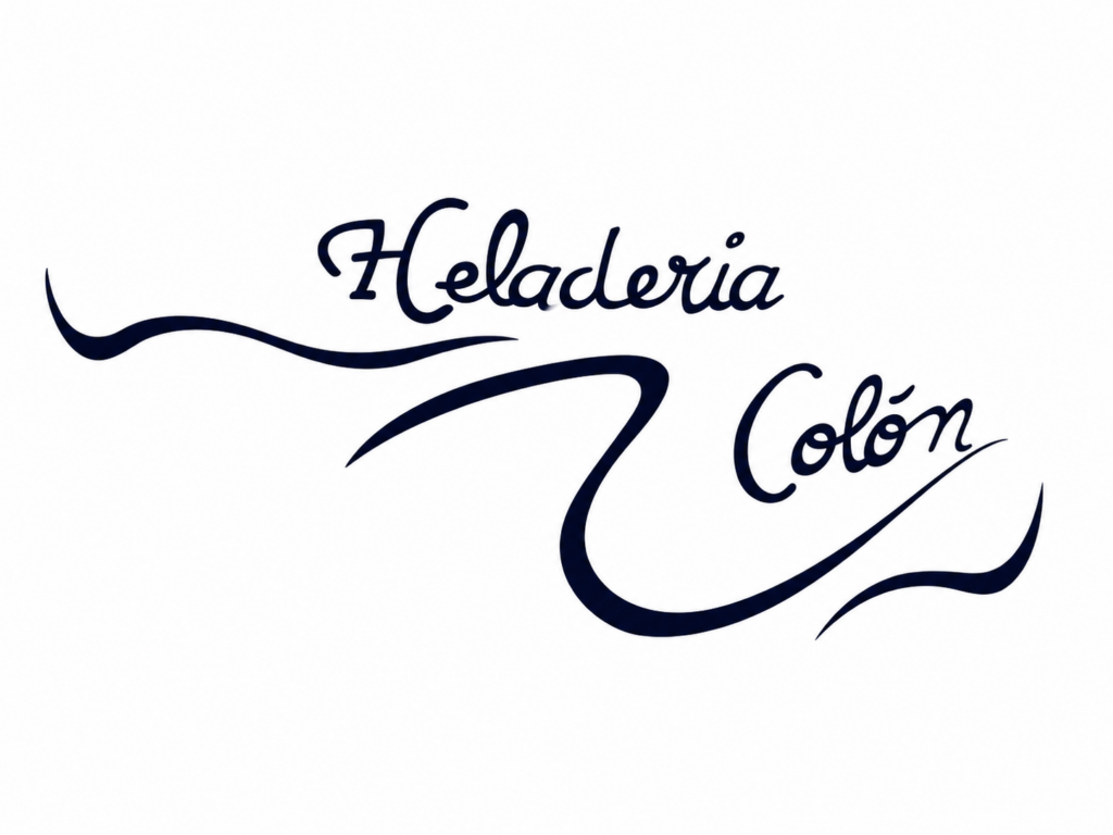 Logo heladeria colon