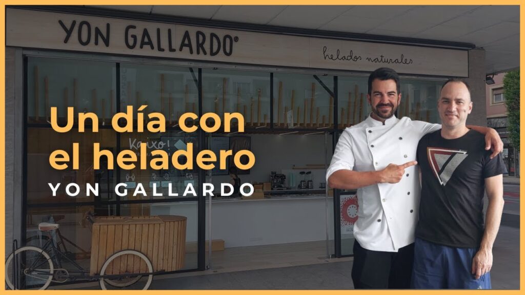 Una manana en el obrador del heladero Yon Gallardo