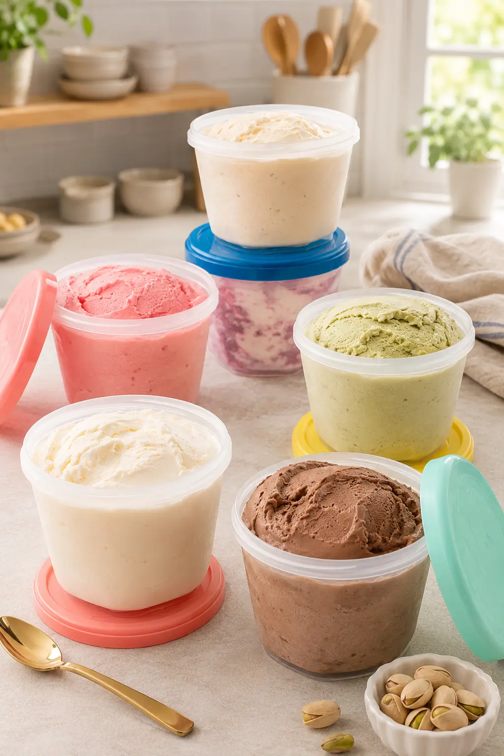 Botes para helado