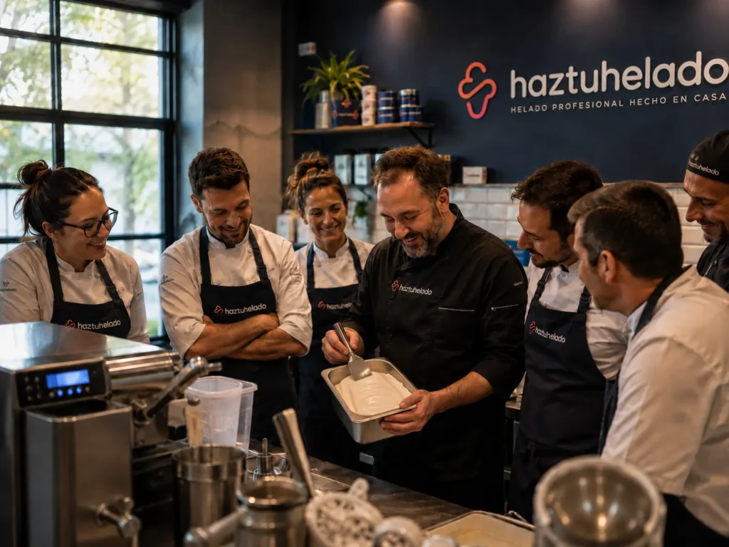 La comunidad de Haztuhelado en el obrador