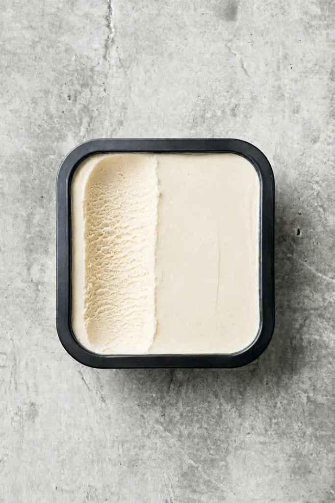 Helado de aceite de oliva