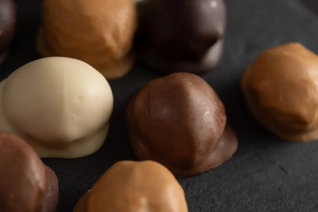 Bombones de turrón de Diego Verdú