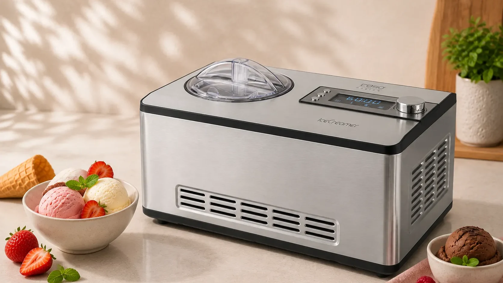 CASO IceCreamer, vista horizontal