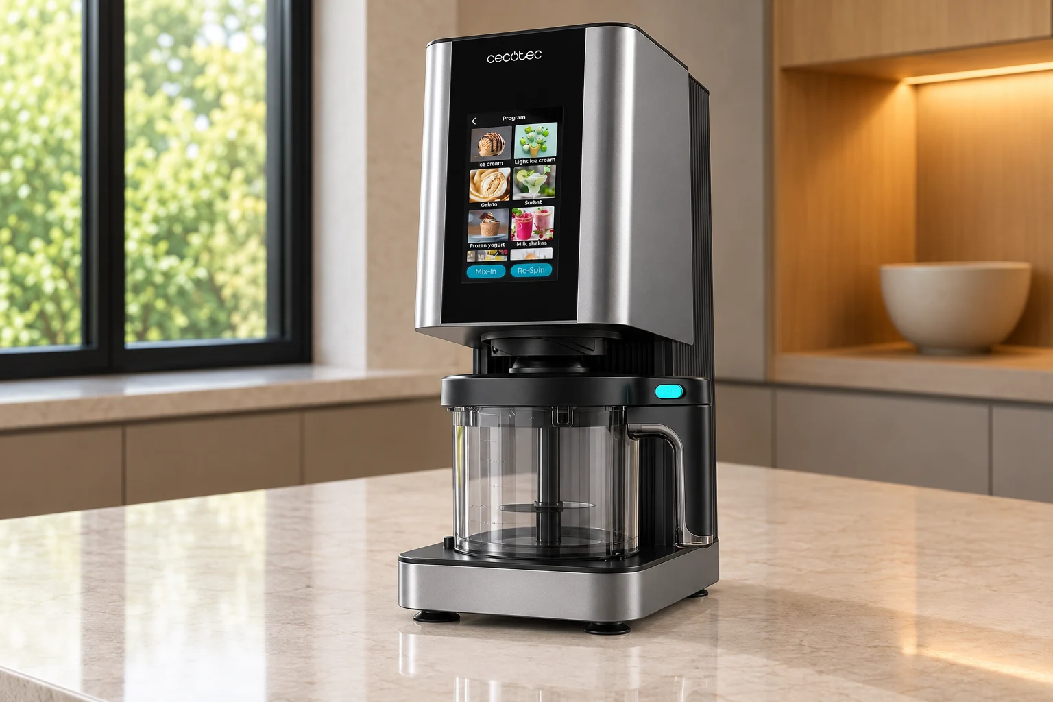 Heladera Cecotec Gelatec 1800 Touch horizontal 2