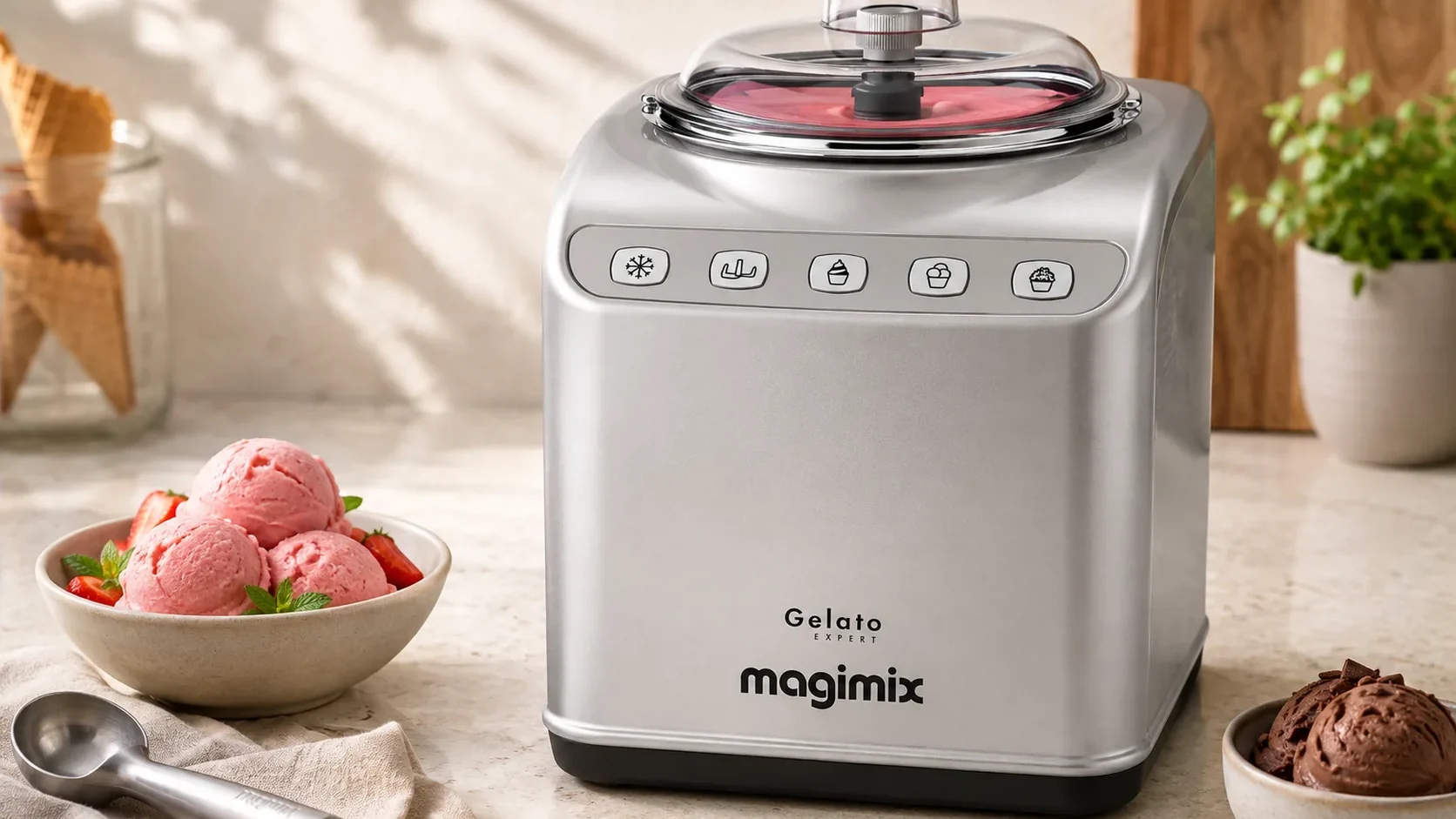Magimix Gelato Expert, vista horizontal