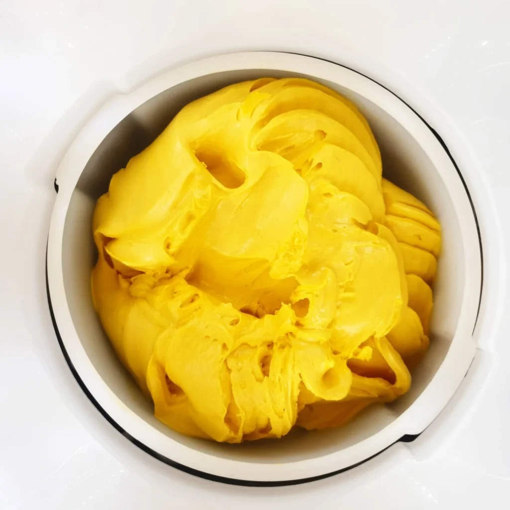 Mango sorbet