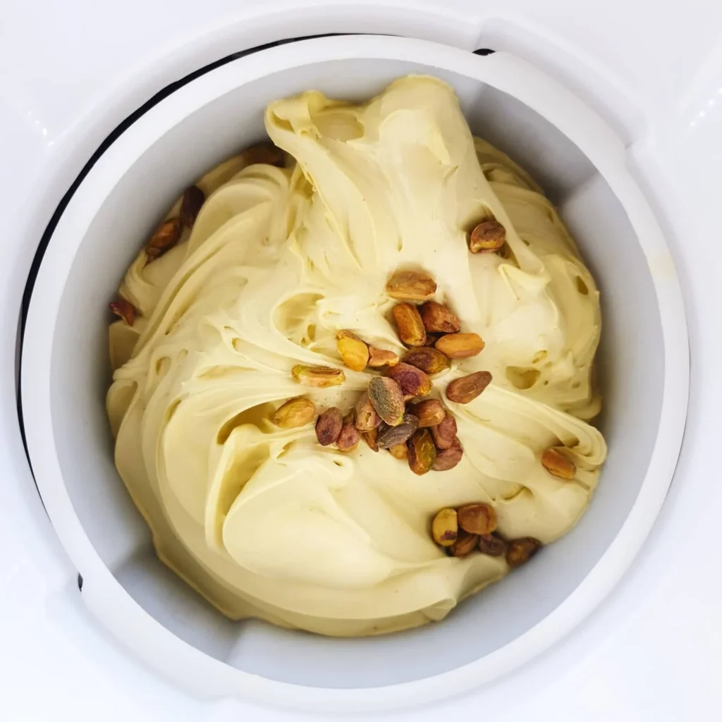 Yon Gallardo pistachio ice cream