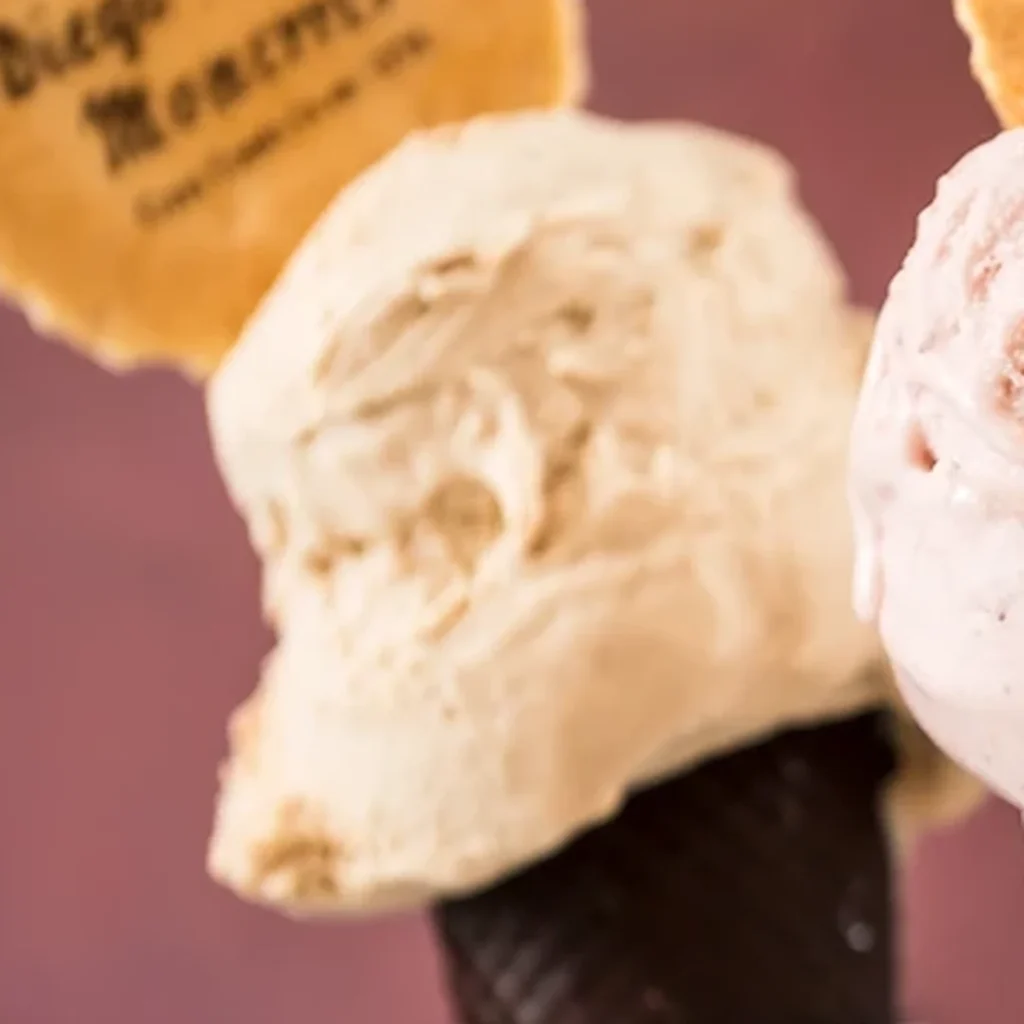 Helado de turrón de Diego Verdú