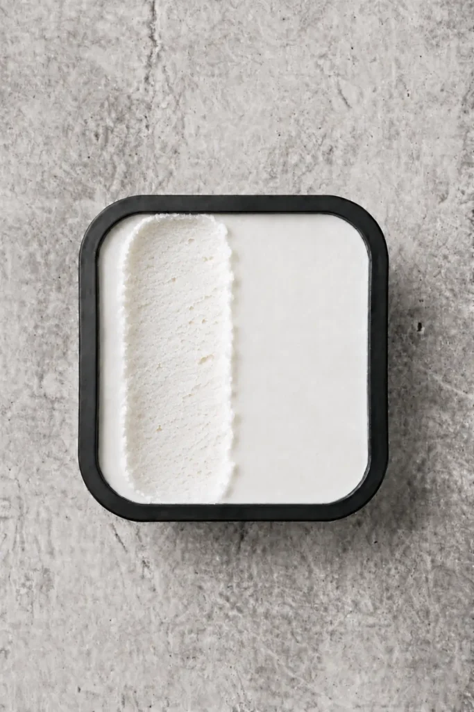 Citronsorbet med polyoler