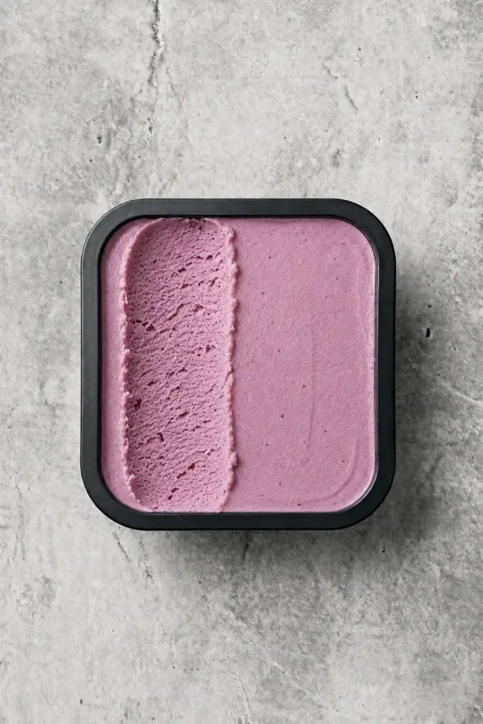 Sorbet au raisin